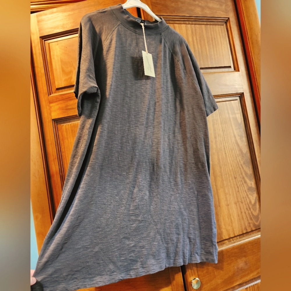 Gray Universal Thread T-Shirt dress
